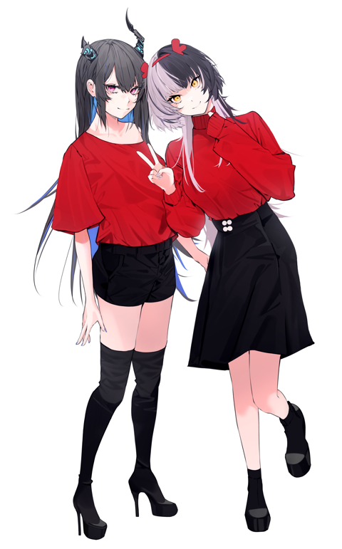 Xmas outfit - Nerissa and Shiori