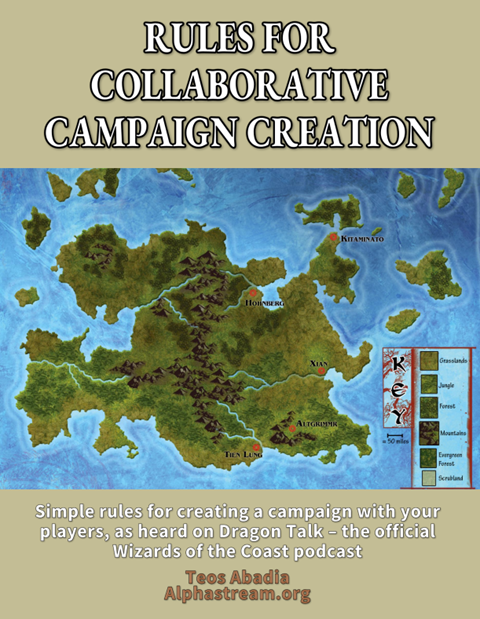 Rules for Collaborative Campaign Creation