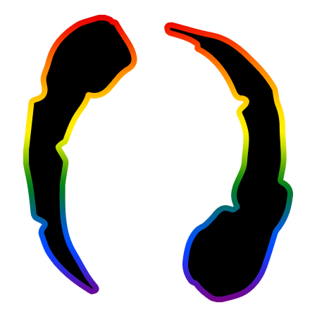 🏳️‍🌈 Ragabash + Rainbow (Outline)