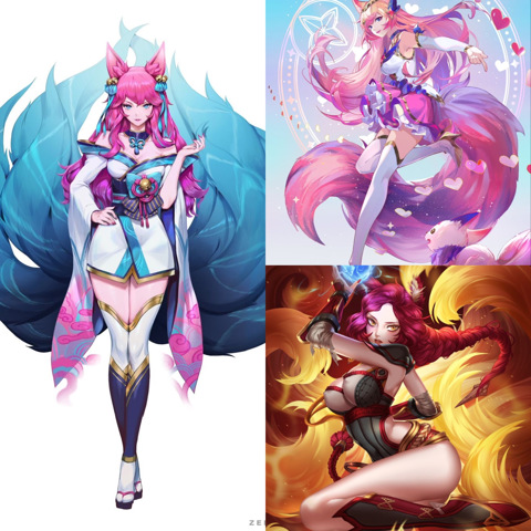Currently working on ahri cosplays ❤️