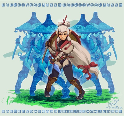 Impa from HW: Age of Calamity