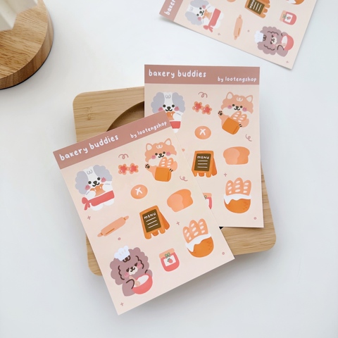 Cute Reusable Sticker Book - Libearty's Ko-fi Shop - Ko-fi