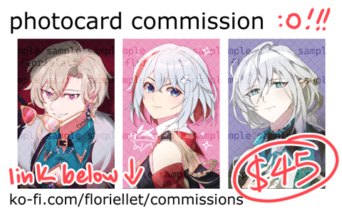 Photocard Commissions OPEN
