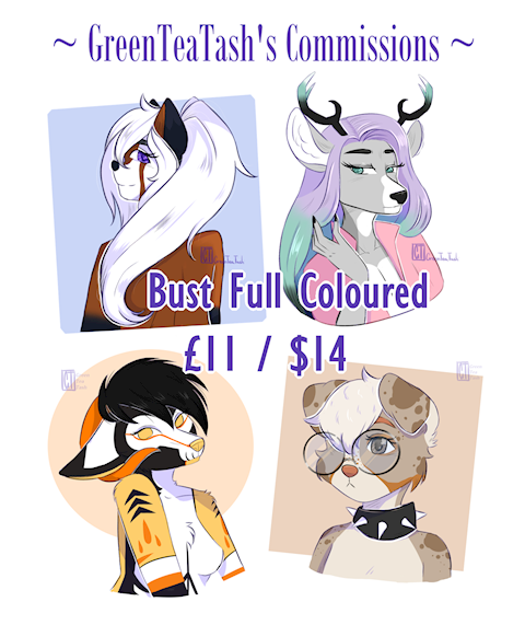 [OPEN] Bust-Shot Commissions!