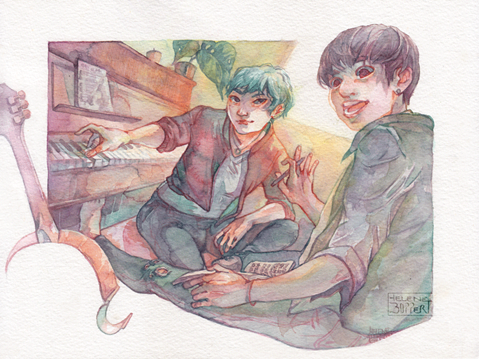 Yoonkook from The Notes