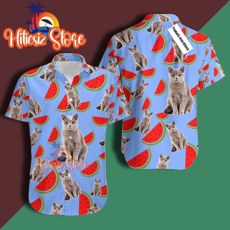 Big cat best sale hawaiian shirts