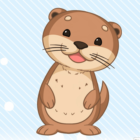 Otto the Otter - V4RI-TAS's Ko-fi Shop - Ko-fi ️ Where creators get ...