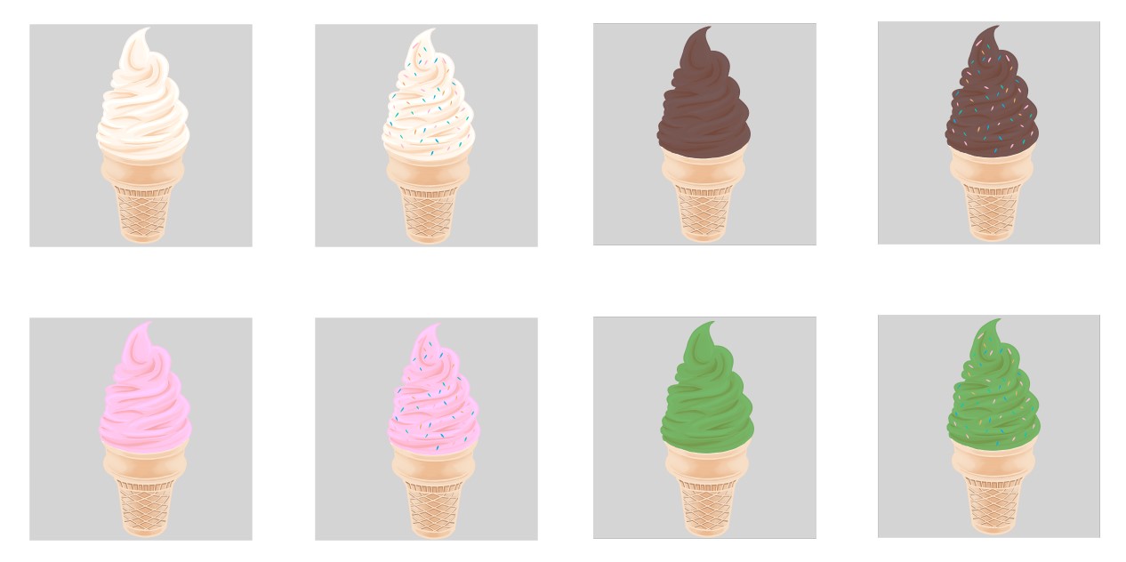 Ice Cream Cone Emotes - Excel_Xesient's Ko-fi Shop - Ko-fi ️ Where ...