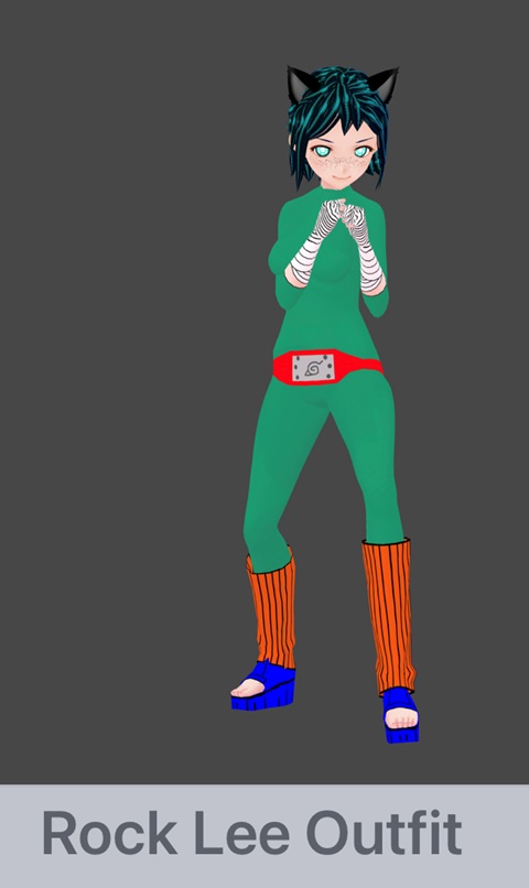 Rock Lee Outfit