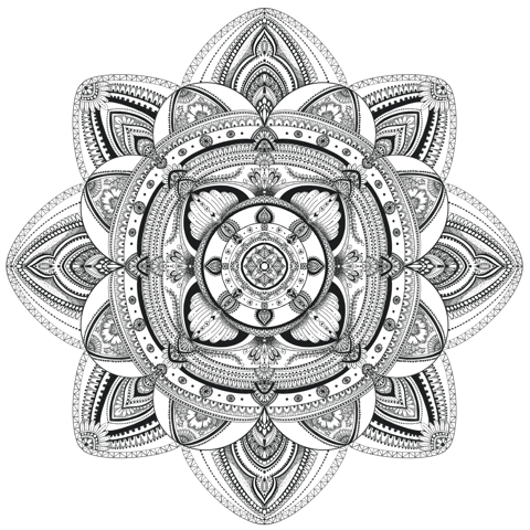 mandala coloring page - theBeckah's Ko-fi Shop - Ko-fi ❤️ Where creators get  support from fans through donations, memberships, shop sales and more! The  original 'Buy Me a Coffee' Page.