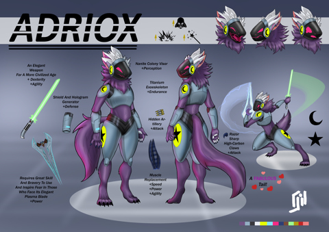 Adriox Character Sheet