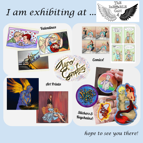 I have a "booth" at the Ineffable Con!