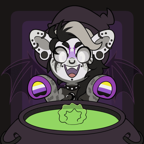 Completed Halloween YCHs
