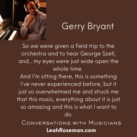 Gerry Bryant:  a Unique and Inspiring Life in Musi