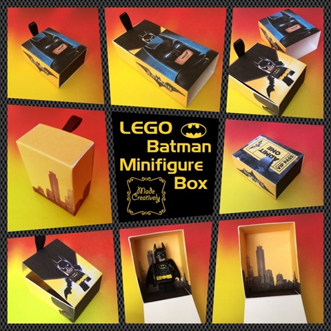 Custom LEGO Minifigure Storage Box