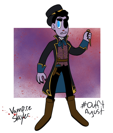 Outfit August day 9: Vampire Slayer