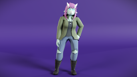 Reeve 3D Low Poly Model