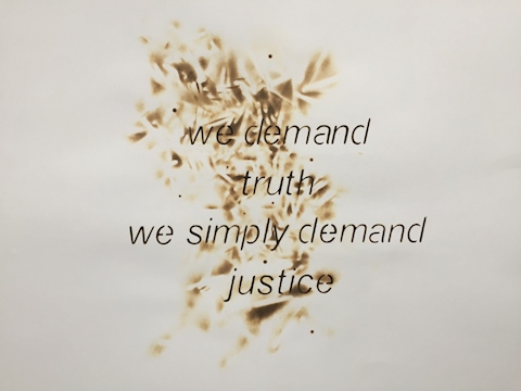 We demand truth - Tim Davies (2018)