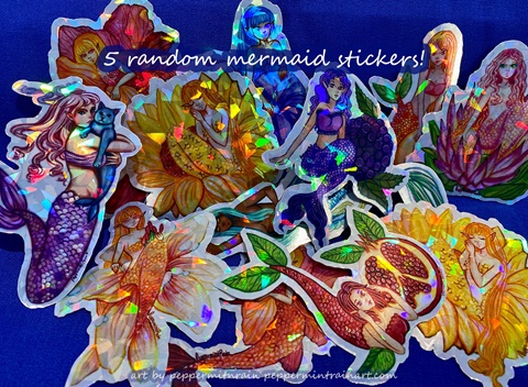 Mermaid Mystery Sticker Packs