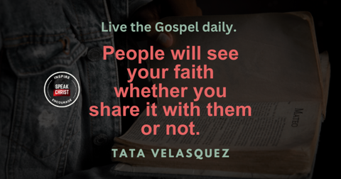 Live the Gospel daily