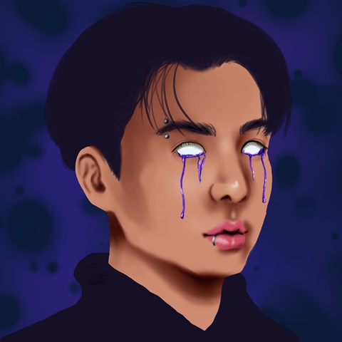 purple tears