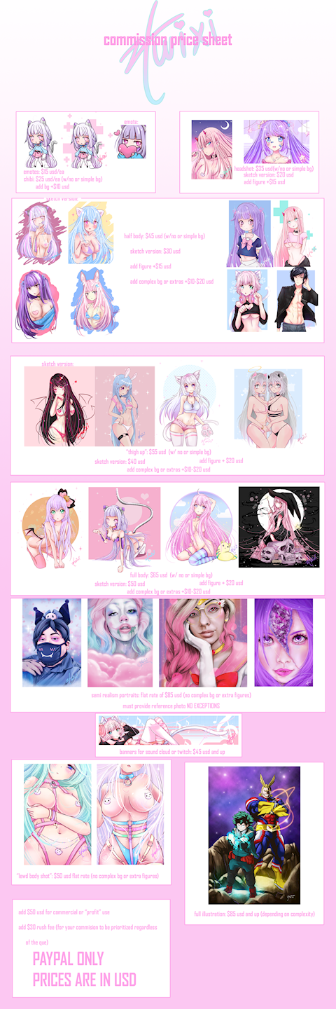 commissions open <3