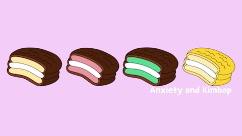 Different Flavors of Choco Pie Pin Design 