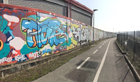 Graffiti a Bologna