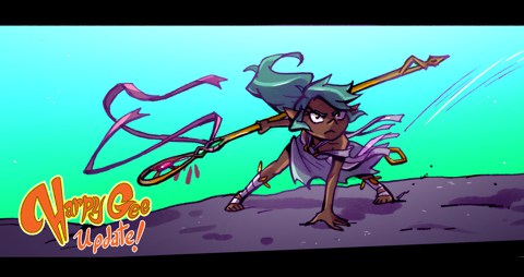 Harpy Gee comic update April 29th, 2024