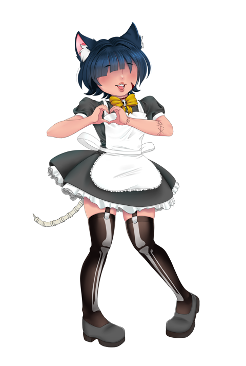 maid cat