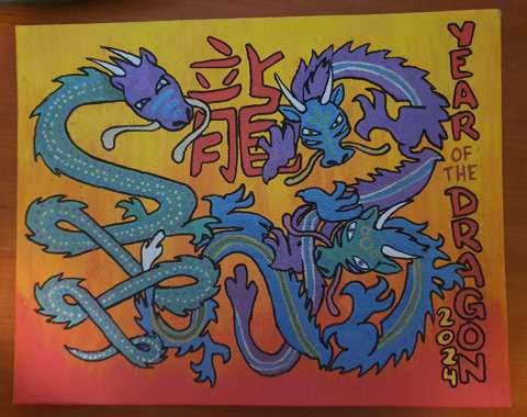 Canvas: Year of the Dragon