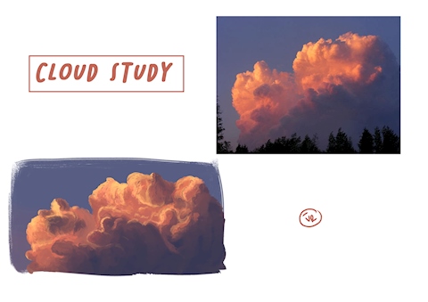 Clouds Study 1