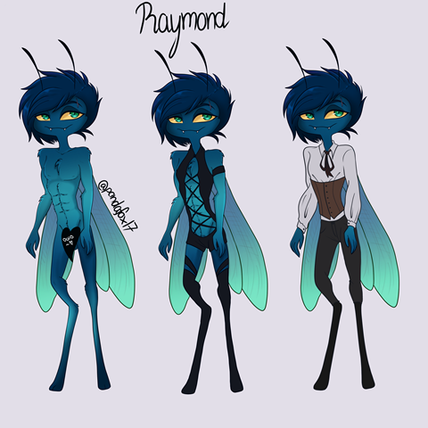 Raymond the dragonfly (Oc)