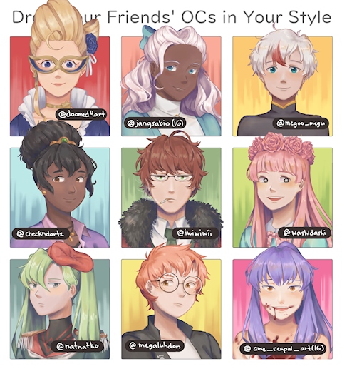 Draw Your Friends' OCs in Your Style