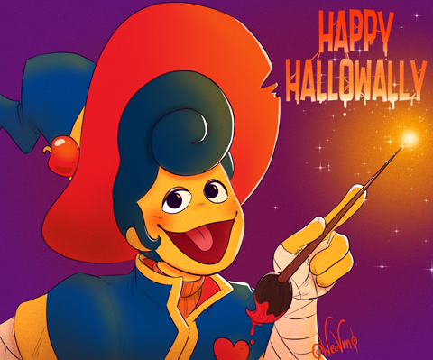 'HAPPY HALLOWALLY!' October Welcome Home Piece!