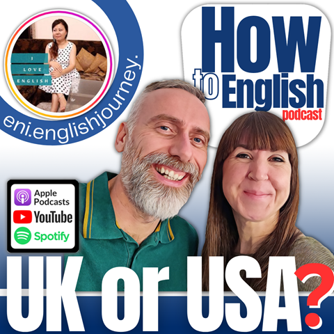 UK or USA English with Eni