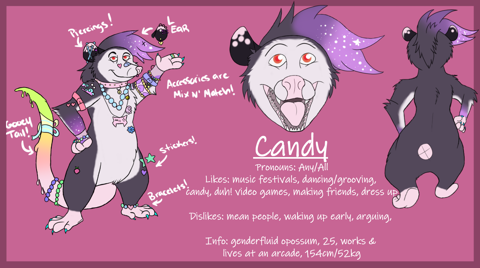 .:Commission:. Candy Ref!
