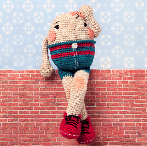 Humpty Dumpty Doll Crochet Pattern