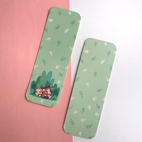 Bristlebearhog Bookmark - Dark Woods Bristlebearhog Bookmark - Dark Woods
