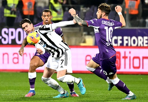  Juventus vs Fiorentina, 0h ngày 13/2/2023