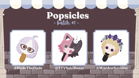 Popsicles Batch #1-3