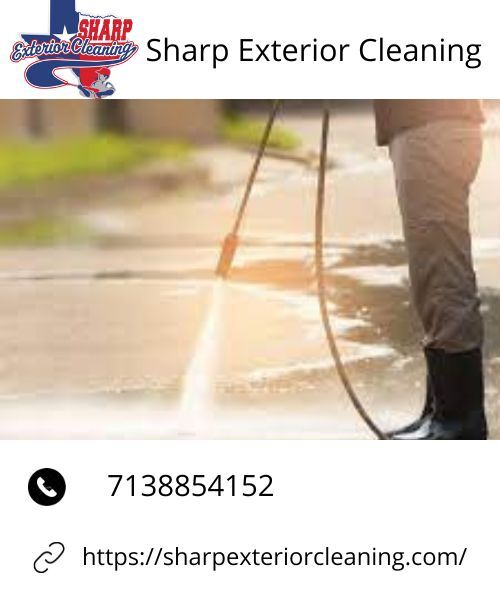 Exterior Cleaning Services League City | Sharp Ext