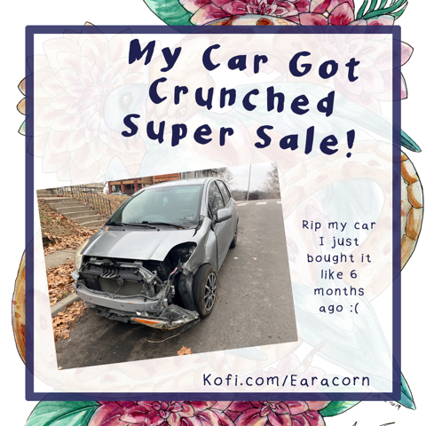 My Car Got Crunched Super Sale!