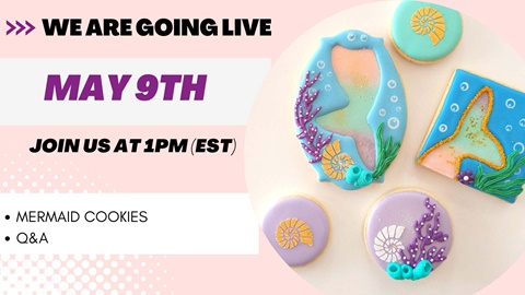 Join us Live May 9th, at 1PM Est