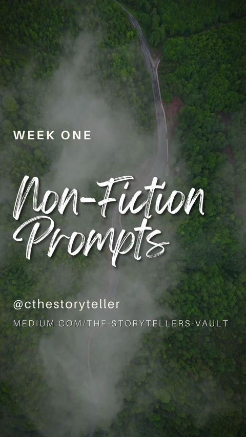 2024 Week One Non-Fiction Writing Prompts