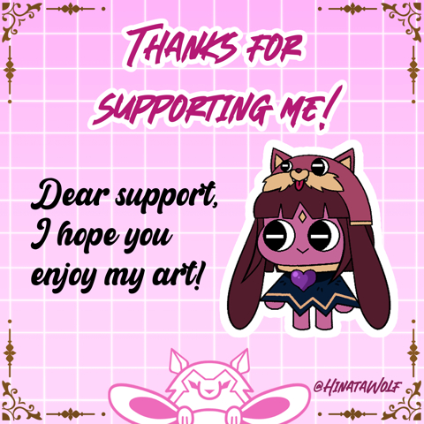 ✧ Thanks for Supporting Me ✧