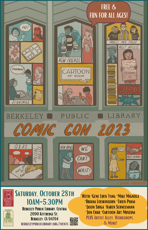 Berkeley Public Library Comic Con!