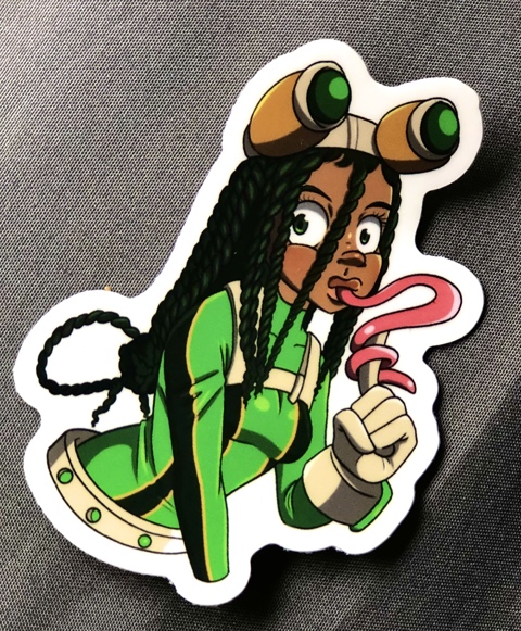 Tsuyu Asui (Froppy) - sticker - Anxious_Lilies's Ko-fi Shop - Ko-fi ️ ...