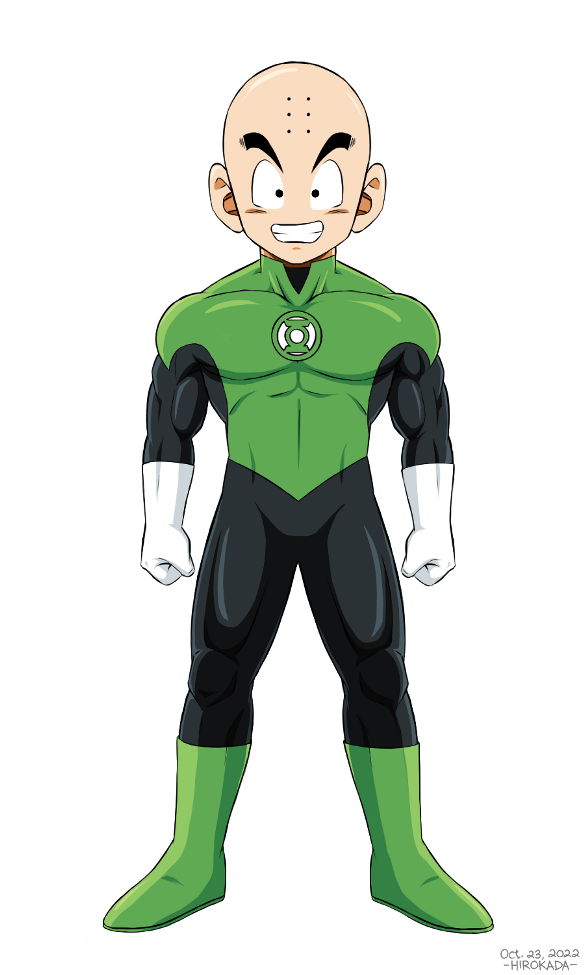 Commission 83: Green Lantern Krillin