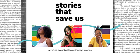 Stories That Save Us - This Friday! 
